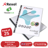 Rexel Ecodesk A4 Top Opening Pockets, Recyclable and Eco-Friendly Pockets x25