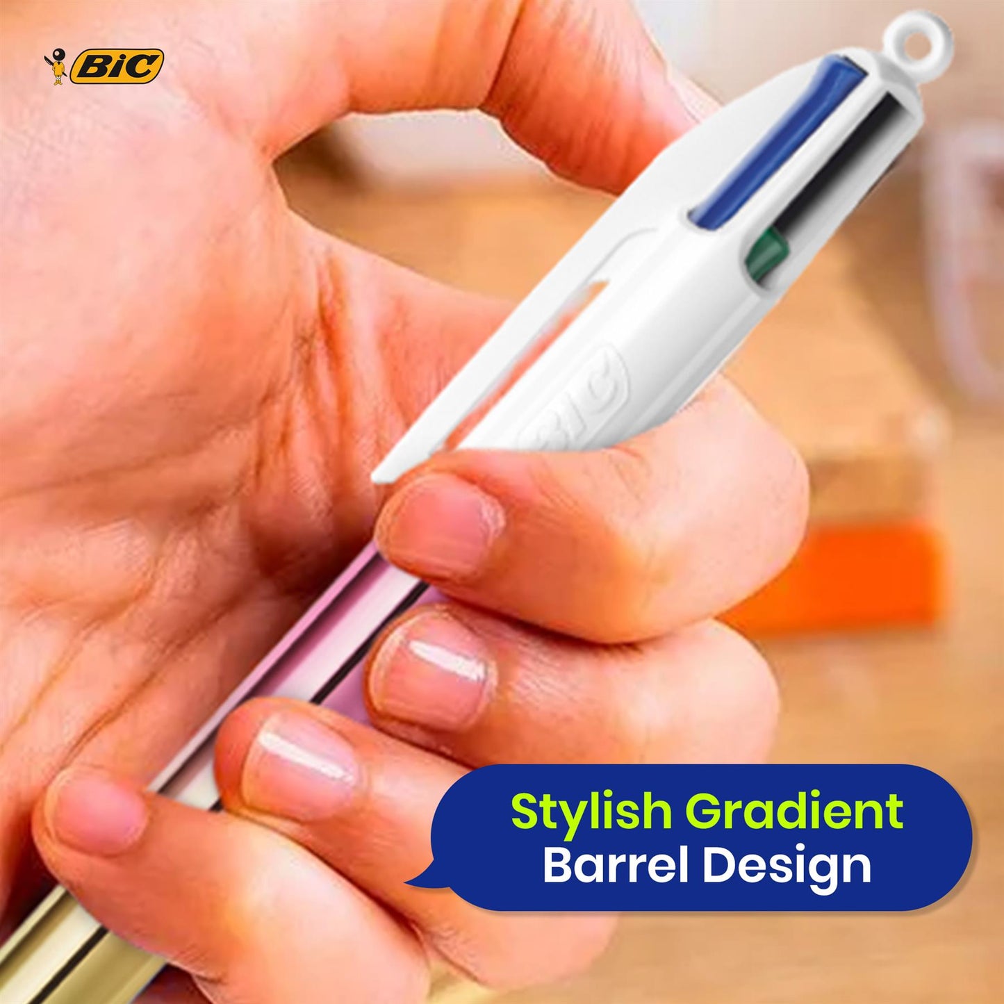 Bic 4 Colour Gradient  - Pack of 6