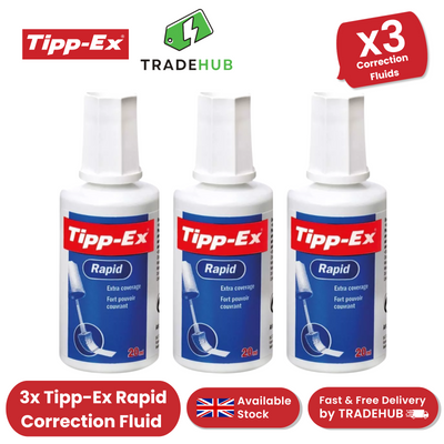 Tipp-Ex Fluid 20ml - Pack of 3