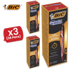 BIC Gel-ocity Quick Dry Rollerball Pens Red Medium Smooth Writing Ink Pack of 12