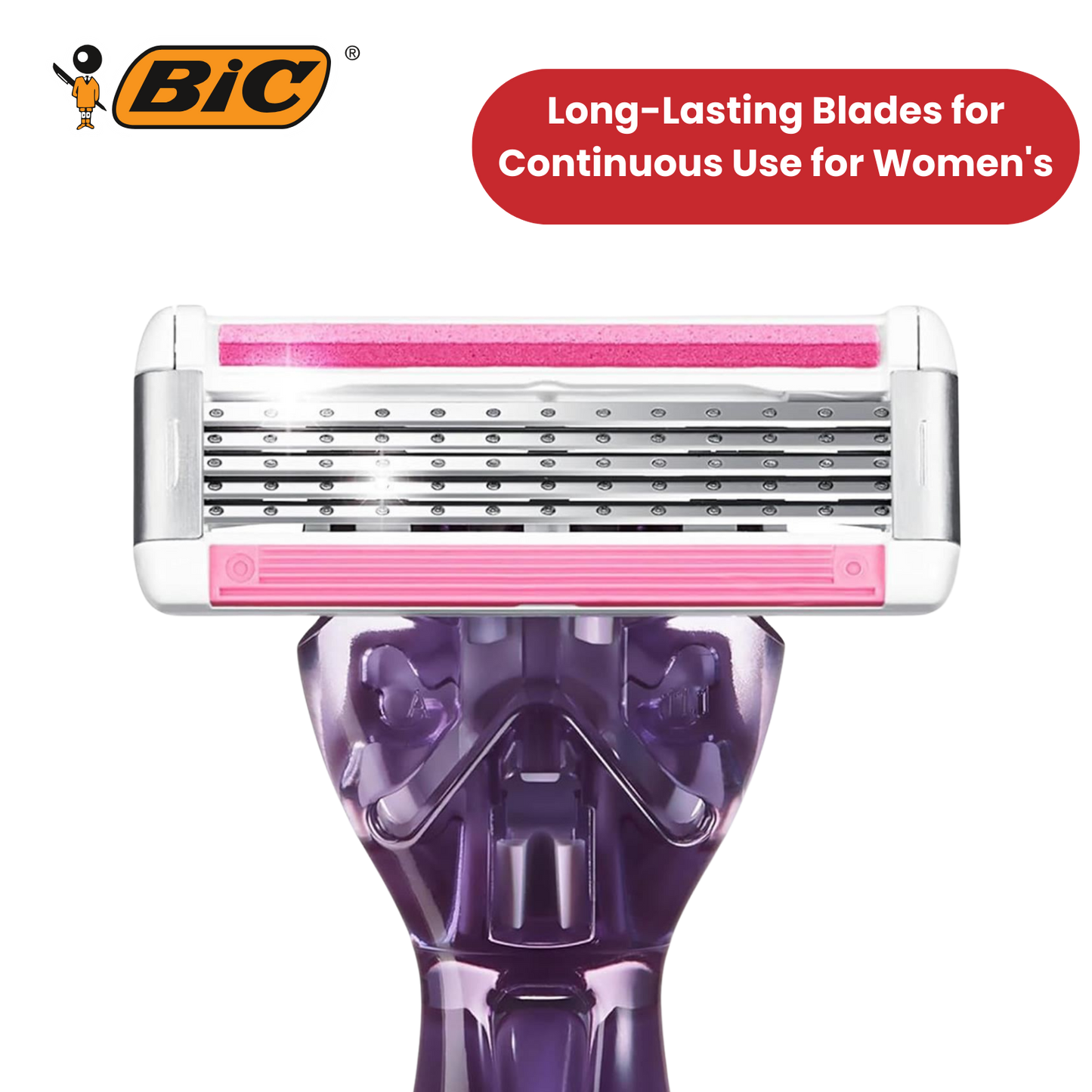 BIC Click 5 Soleil Sensitive Razor 8 Refill for Comfort Shave