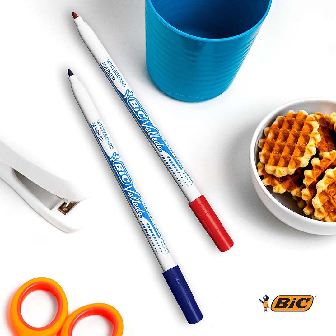 BIC VELLEDA 1721 FINE PK 8 ASSORTED COLOURS
