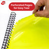 Pukka Pad Project Book - 250 Pages Assorted Colours Stripes A4 Notepad for School