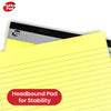 Pukka Pad A4 Refill Pads 160 Lined Pages Notepad, 80GSM Smooth Legal Notebook for Taking Notes