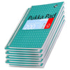 PUKKA WHITE A4 WIREBOUND PADS 200 page 80gsm  (RULED/MARGIN) - PACK OF 3