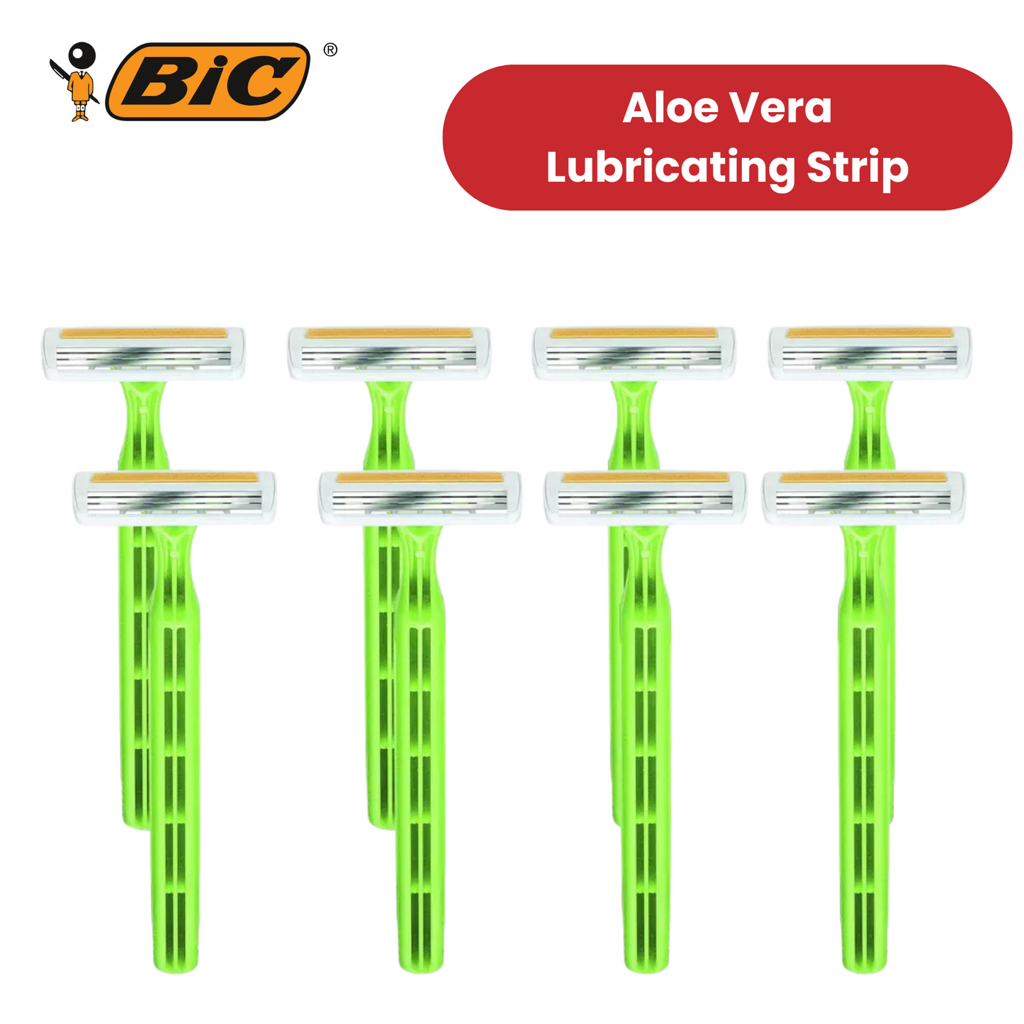 Bic Pure 3 Lady Shavers - 2 Packs