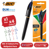 Bic 4 Colours Pro Ballpoint Pen 1.0mm - Single Pen