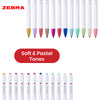 Zebra Clickart Ballpoint Retractable Bullet Tip Pen for Journaling & Drawing