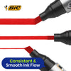 BIC Marking 2300 ECOlutions Permanent Chisel Tip Markers Red - Single Pen