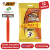 Bic 3 Sensitive Razors - 3 Packs (12 Razors)