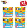 BIC Kids Visacolor XL ECOlutions Colouring Pens Assorted - Pack of 12 - 1 to 5 Packs