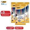 BIC Cristal Ballpoint Pens - Multicolour Writing Pens, 1.0mm Tip Biros for Meeting Details
