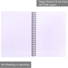 PUKKA WHITE A5 WIREBOUND PADS 200 page 80gsm (RULED/MARGIN) - PACK OF 6