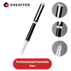 Sheaffer Black Intensity Onyx Fountain Pens Chrome Trim & Medium Nib - 1-5 Packs