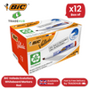 BIC VELLEDA MARKER 1701 RED - PACK OF 12