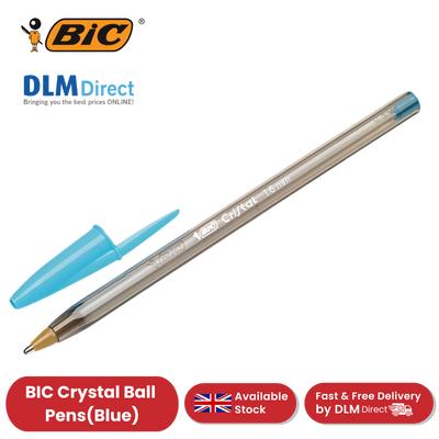 Bic Cristal Fun Ball Pen � Turquoise - Pack of 1