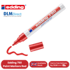 Edding 750 Paint Marker Pack of 1 Opaque Red Low Odour Ink 2-4mm Bullet Tip
