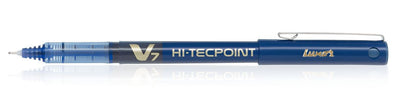 Pilot V7 Rollerball Pen 0.7mm Needle Tip Blue - Pack of 6