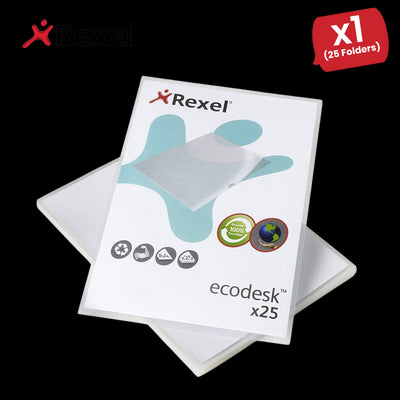 Rexel Ecodesk (A4) L Folders Pack of 25 Folders