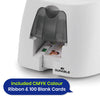 Durable DURACARD ID 300 ID Card Printer with Colour Ribbon & Blank Cards