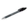 PAPERMATE FLEXGRIP BALLPOINT PEN MEDIUM BLACK - PACK OF 12 X2