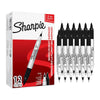 Sharpie Twin Tip Markers 12 Pack Black Ink Fine and Ultra-Fine Permanent Writing Pens