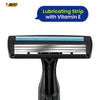 BIC 3 Action Mens Razor 8 Pack Disposable Shavers for Smooth Shave