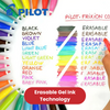 Pilot Frixion Colors Blue Erasable Gel Ink Markers for Smooth & Creative Writing