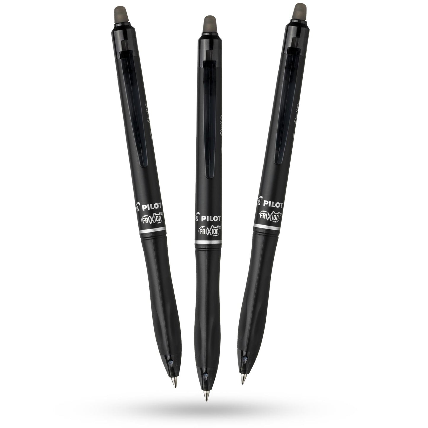 Pilot Frixion Ball Plus Erasable Pens 0.7mm Pack of 3 Smooth Writing Ink