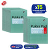 15x Pukka Pad A4 Metallic Squared & Lined Notebooks 200 Pages 80GSM Wirebound
