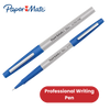 Paper Mate Flair Blue Felt Tip Pens 12 Pack, Medium Point 0.7 mm, Low Bleed
