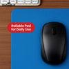 Durable Mouse Pad - Blue Smooth Surface, Lightweight & Non Slip Mouse Mat for Home, Office & Desk