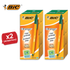 Bic Orange Ball Pen Fine Green PK20 1 to 5 Packs