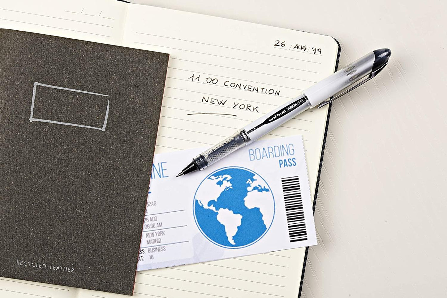 UNIBALL VISION ELITE LIQ INK RBL BLUE - Pack of 12