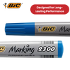 BIC Marking 2300 ECOlutions Permanent Chisel Tip Markers Blue - Single Pen