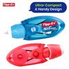 Tippex Micro Tape Twist 10 Pack Assorted Colours with Rewinding and Twist Cap