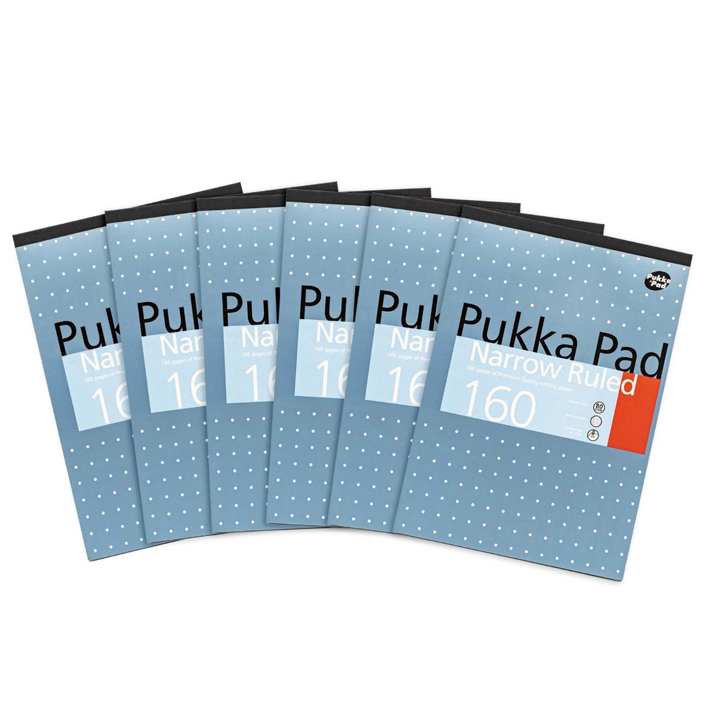 A4 Refill Pad Narrow Ruled with 160 Lined Pages and Perforation
