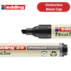edding 29 Ecoline whiteboard marker - black - box of 10 whiteboard pens - 2-36