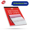 Pukka Pad NCR Triplicate Invoice Book 203 x 137mm - Pack of 3