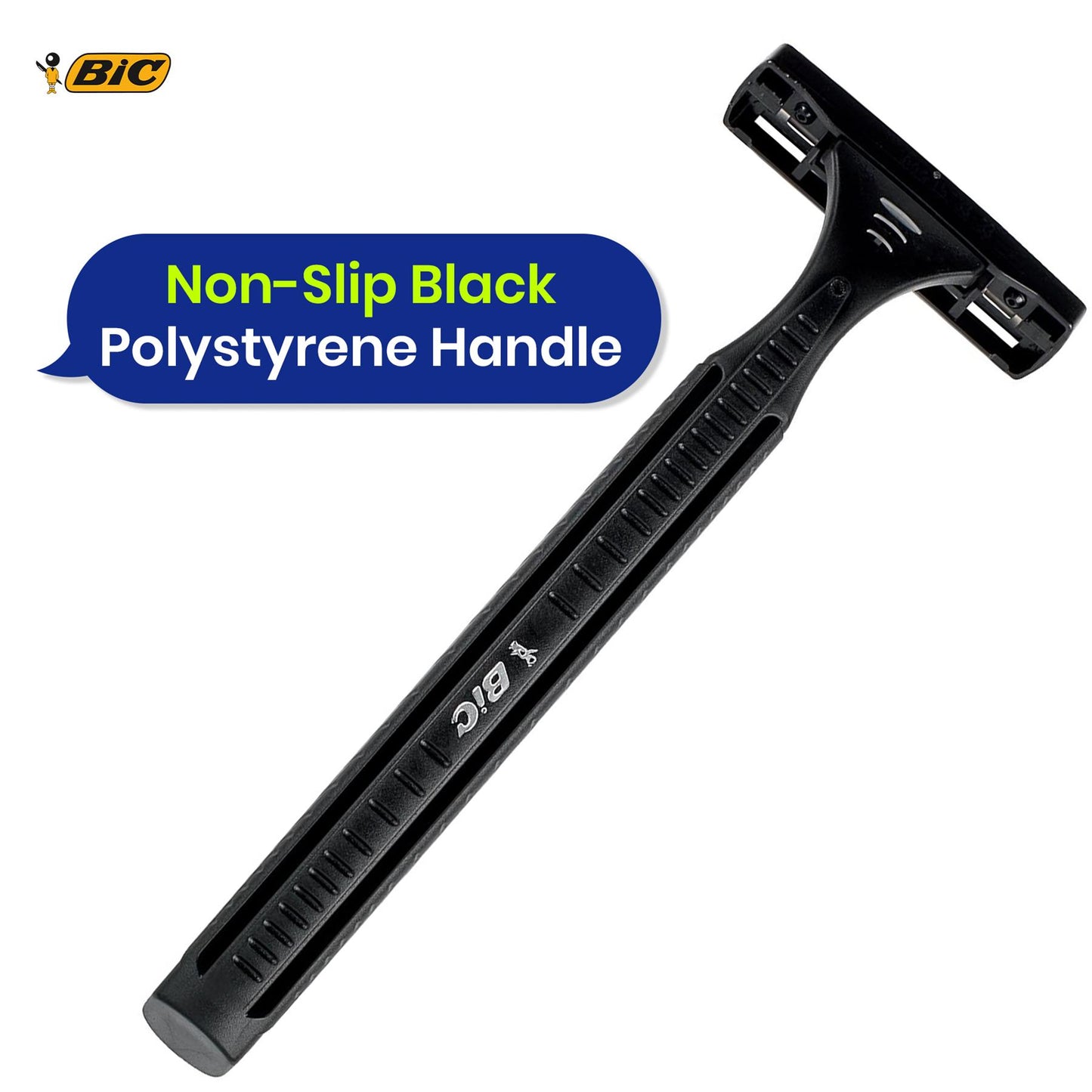 BIC 3 Action Mens Razor 16 Pack for Home or Travel Use