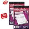 Pukka Pad NCR Triplicate Sales Invoice Book 203 x 137mm - Single - 1 to 36 Packs