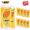 BiC Single Blade Sensitive Razors for Sensitive Skin, Everyday Use - Pack of 5