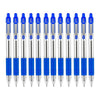 Zebra Z Grip Ballpoint Blue Retractable Pen 1.0mm Medium Point Biro for School Office (Pack of 12)