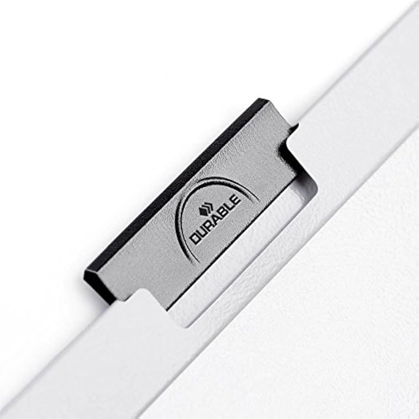 Durable DURACLIP A4 Project Folder Plastic Metal Clip 30 Sheets Holder Document Certificates Organisers  for School Office Home