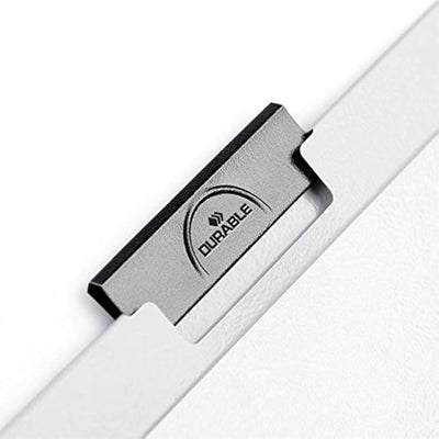 Durable DURACLIP A4 Project Folder Plastic Metal Clip 30 Sheets Holder Document Certificates Organisers  for School Office Home