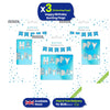 Happy Birthday Blue Bunting Reusable Party Decor 4m with 10 Flags