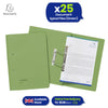 Exacompta Guildhall Spring Manilla Transfer File, 285gsm Blue Angel Certified Folder, Pack of 25