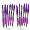 Pilot G2-07 - Bubbles - Violet - Blue Ink  - Box of 12