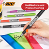 BIC Marking Permanent Markers Ultra Fine Tip Black - Pack of 12 - 1 to 5 Packs