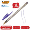 Bic Cristal Fun Ball Pen � Purple - Pack of 1